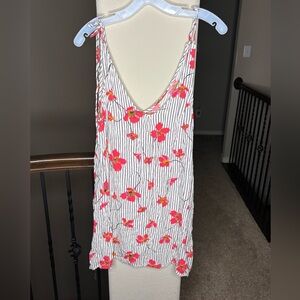 Billabong Floral Striped Dress Size M